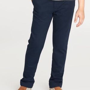 Gap kids Navy adjustable waist chinos 14 slim